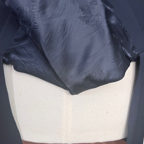 Boggi Navy Wool Blazer/Jacket SZ 50IT/40US Classic Chic Old Money Preppy Grandpa - Picture 6 of 16